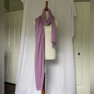 Lilac purple Shaw or cover up